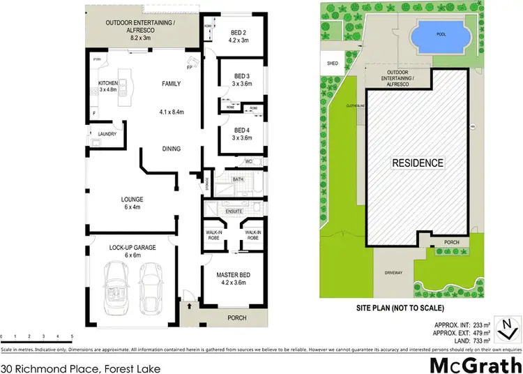 Floorplan of Homely house listing, 30 Richmond Place, Forest Lake QLD 4078