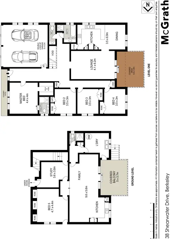 Floorplan of Homely house listing, 38 Shearwater Drive, Berkeley NSW 2506