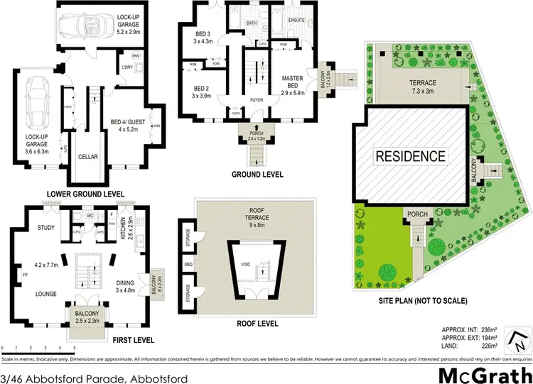 Floorplan of Homely house listing, 3/46 Abbotsford Parade, Abbotsford NSW 2046