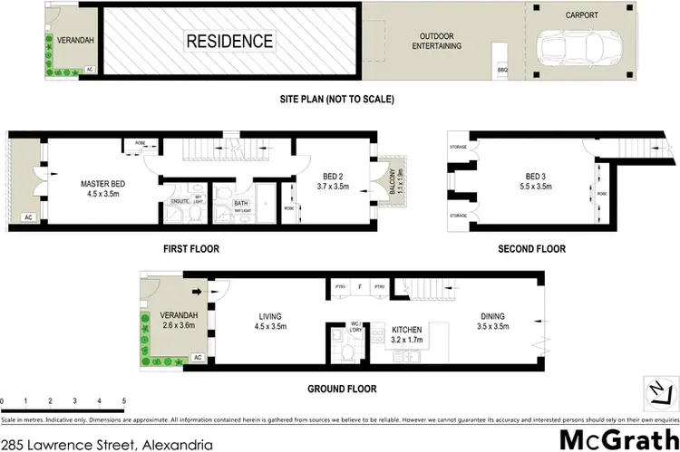 Floorplan of Homely house listing, 285 Lawrence Street, Alexandria NSW 2015