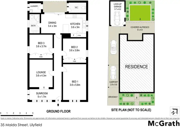 Floorplan of Homely house listing, 35 Maida Street, Lilyfield NSW 2040
