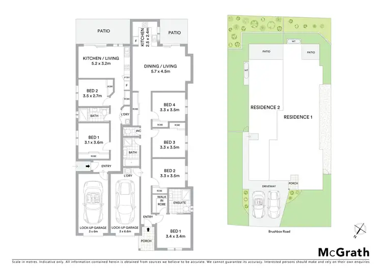 Floorplan of Homely house listing, 6 Brushbox Road, Cooranbong NSW 2265
