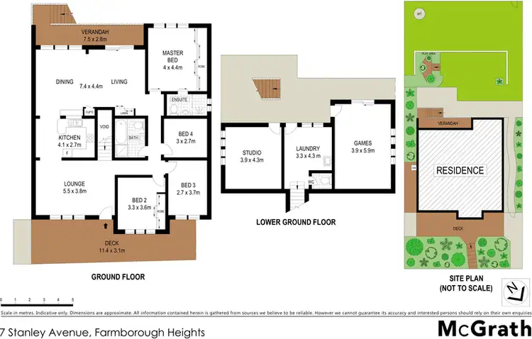 Floorplan of Homely house listing, 7 Stanley Avenue, Farmborough Heights NSW 2526