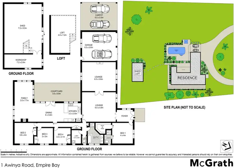 Floorplan of Homely house listing, 1 Awinya Close, Empire Bay NSW 2257