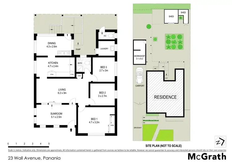 Floorplan of Homely house listing, 23 Wall Avenue, Panania NSW 2213