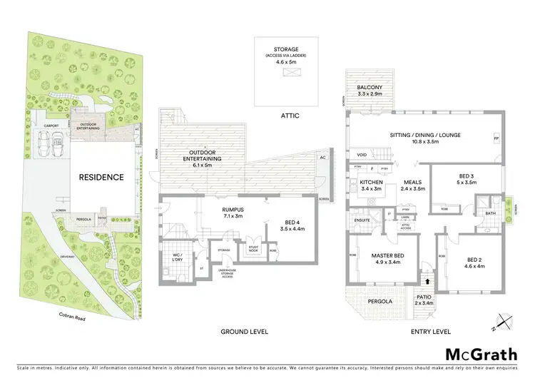 Floorplan of Homely house listing, 24 Cobran Road, Cheltenham NSW 2119