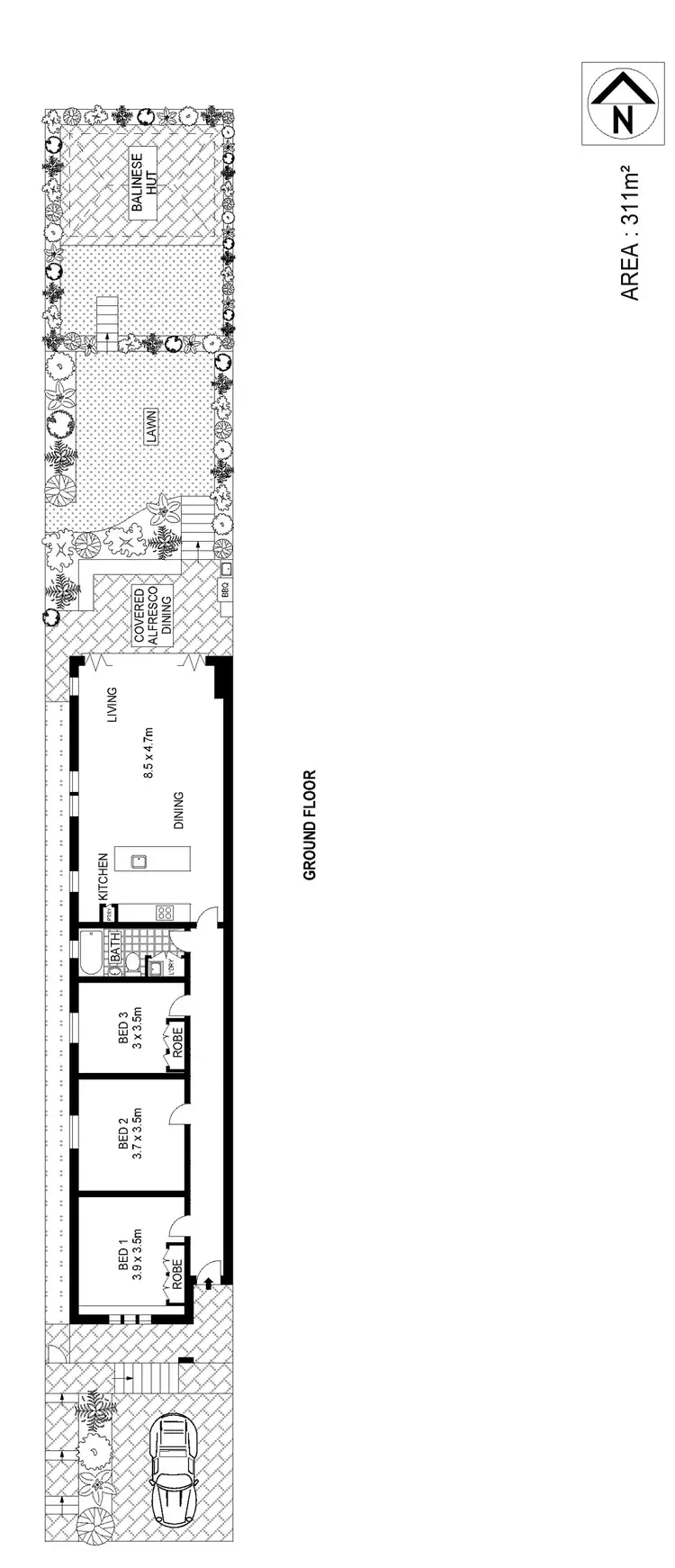 Floorplan of Homely house listing, 274 Rainbow Street, Coogee NSW 2034