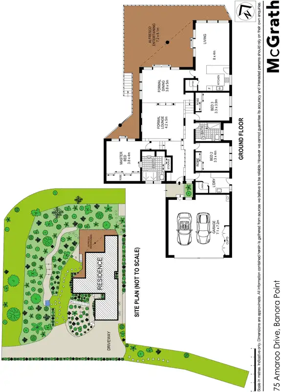Floorplan of Homely house listing, 75 Amaroo Drive, Banora Point NSW 2486