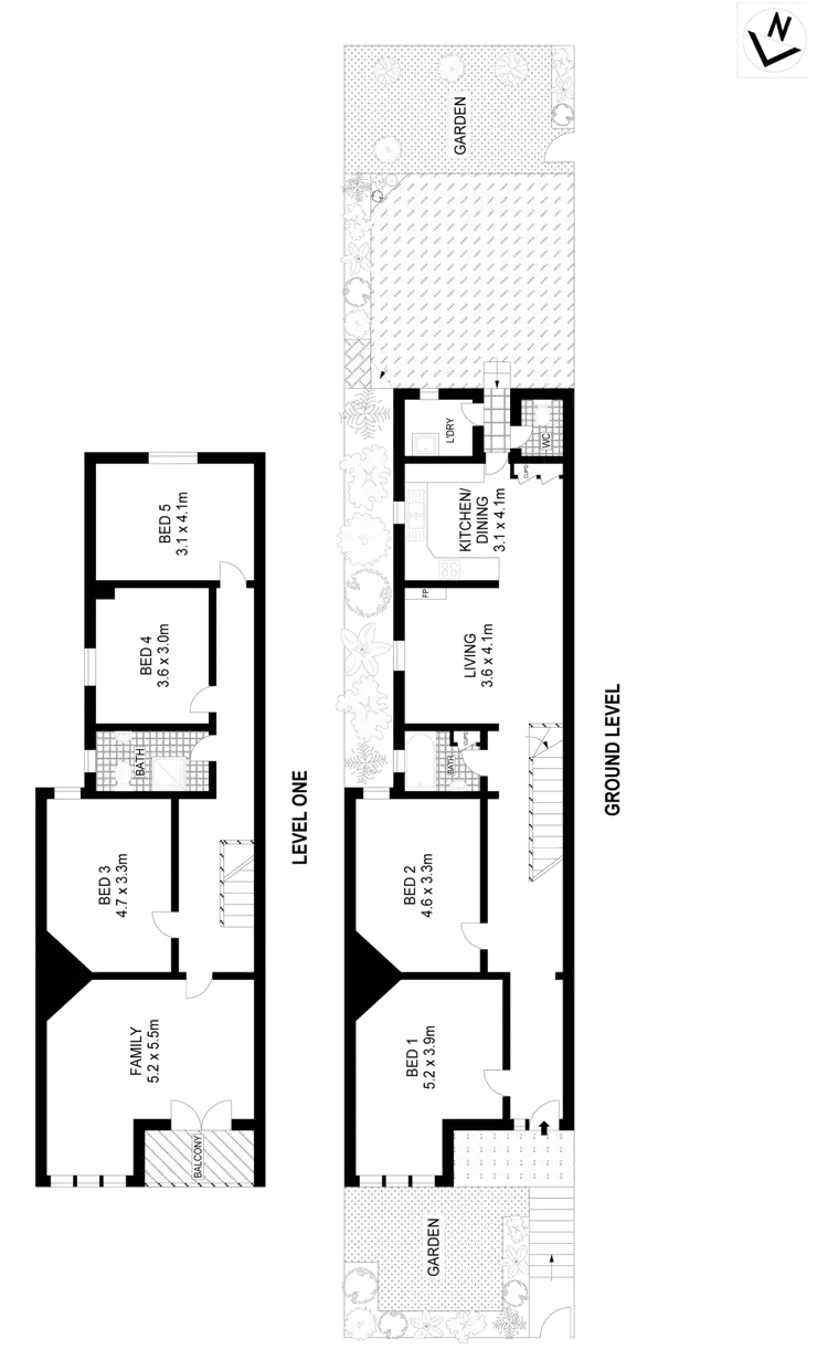 Floorplan of Homely house listing, 74 New Canterbury Road, Petersham NSW 2049