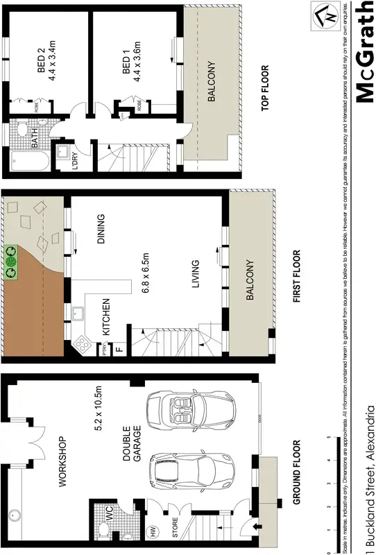 Floorplan of Homely house listing, 1 Buckland Street, Alexandria NSW 2015