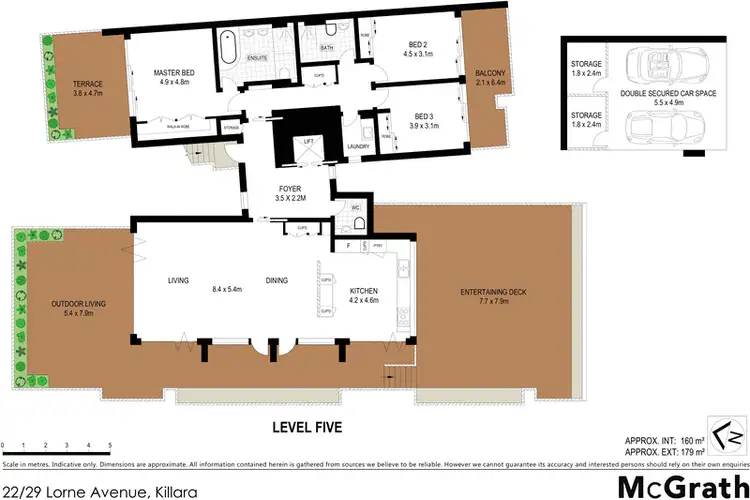 Floorplan of Homely apartment listing, 22/29 Lorne Avenue, Killara NSW 2071