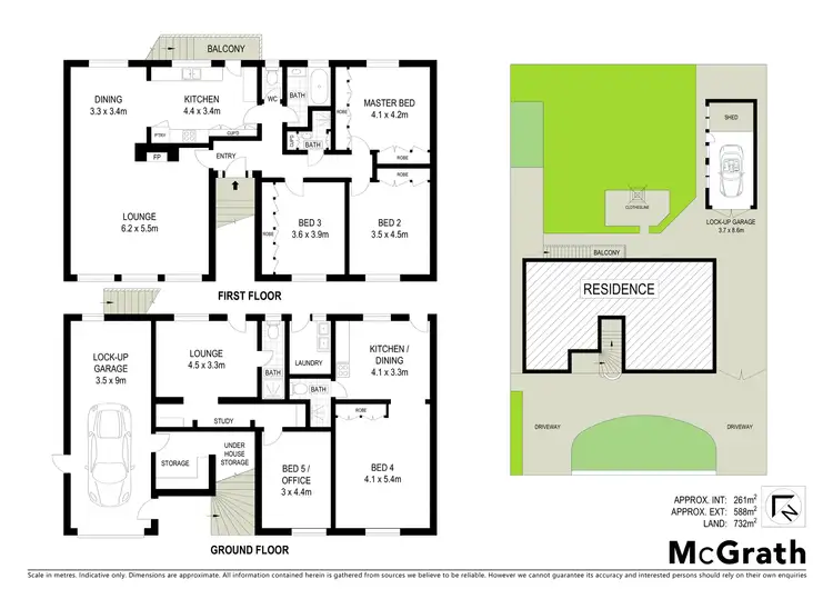 Floorplan of Homely house listing, 5 Phillip Avenue, Watson ACT 2602