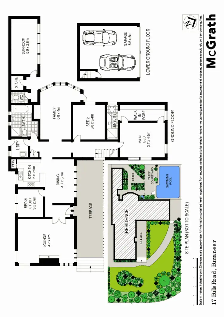 Floorplan of Homely house listing, 17 Bulls Road, Burraneer NSW 2230