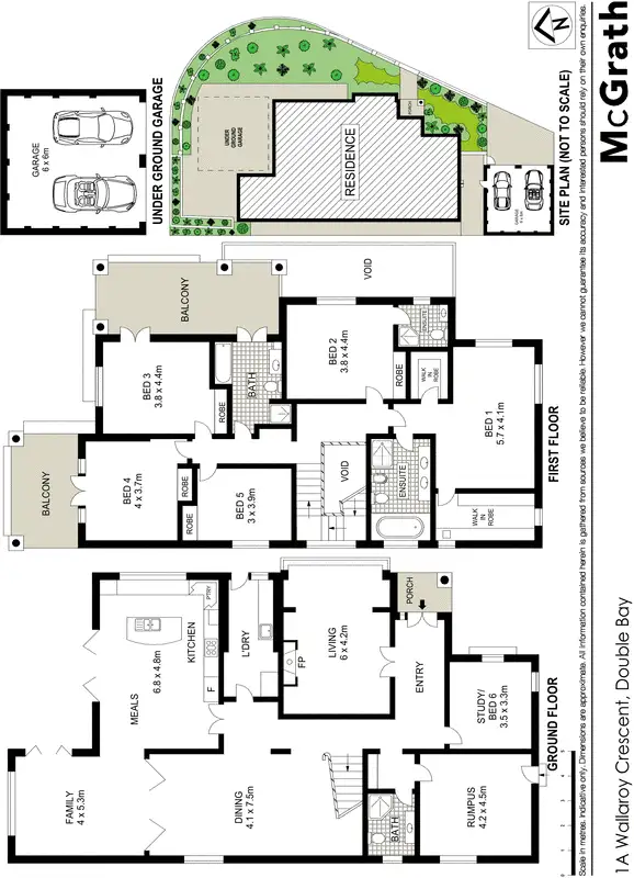 Floorplan of Homely house listing, 1a Wallaroy Crescent, Double Bay NSW 2028