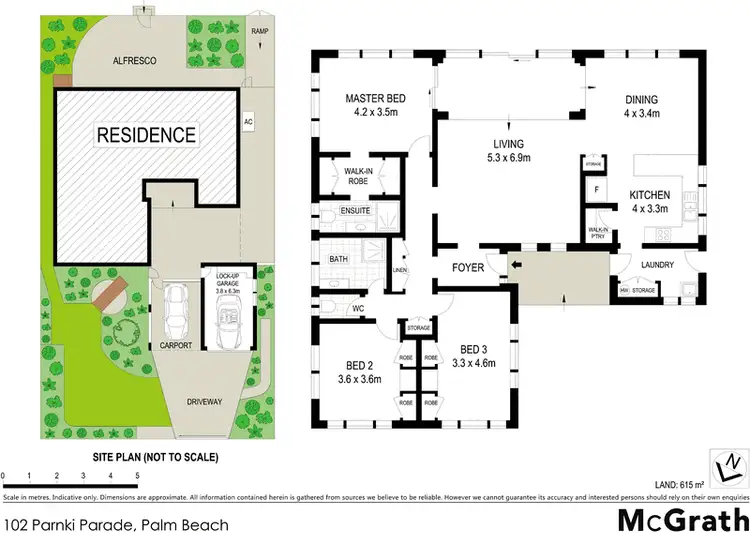 Floorplan of Homely house listing, 102 Parnki Parade, Palm Beach QLD 4221