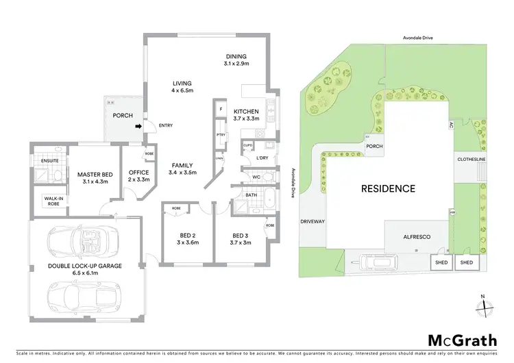 Floorplan of Homely house listing, 36 Avondale Drive, Banora Point NSW 2486
