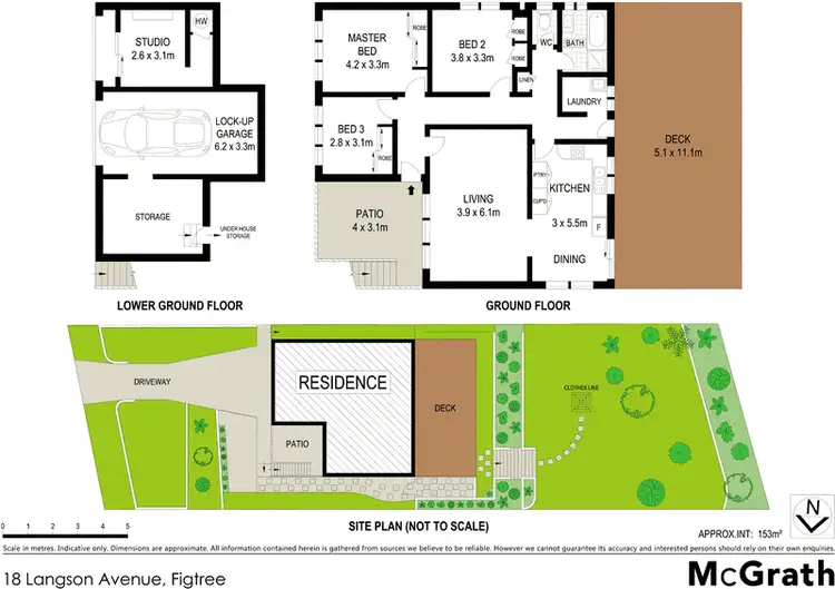 Floorplan of Homely house listing, 18 Langson Avenue, Figtree NSW 2525
