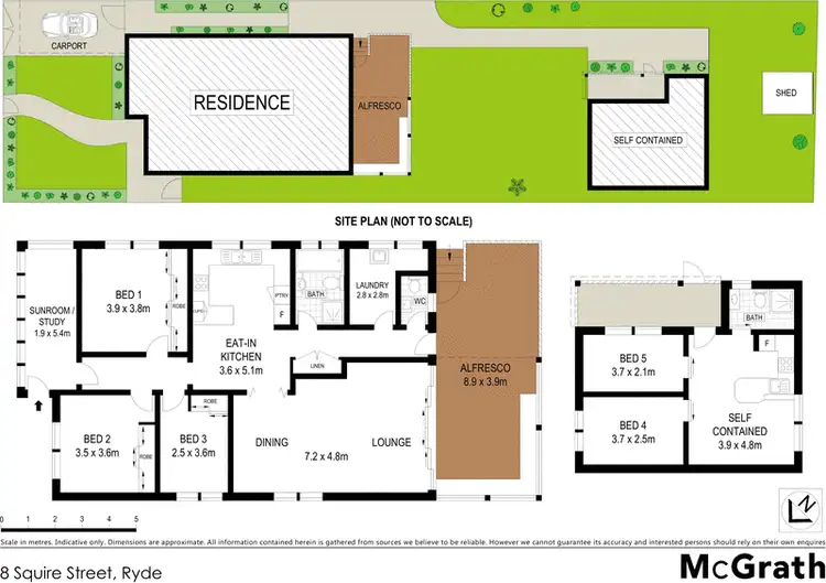 Floorplan of Homely house listing, 8 Squire Street, Ryde NSW 2112