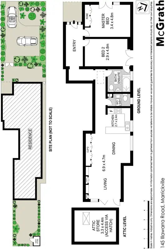 Floorplan of Homely house listing, 145 Illawarra Road, Marrickville NSW 2204