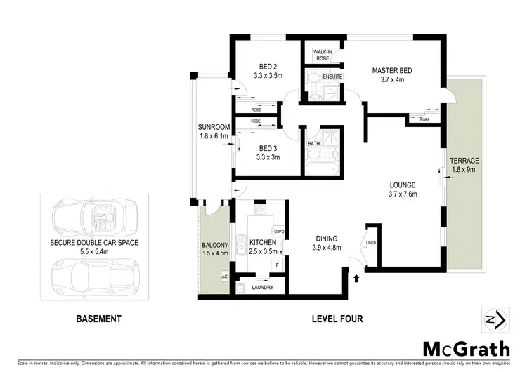 Floorplan of Homely apartment listing, 17/19 Hampden Avenue, Cremorne NSW 2090