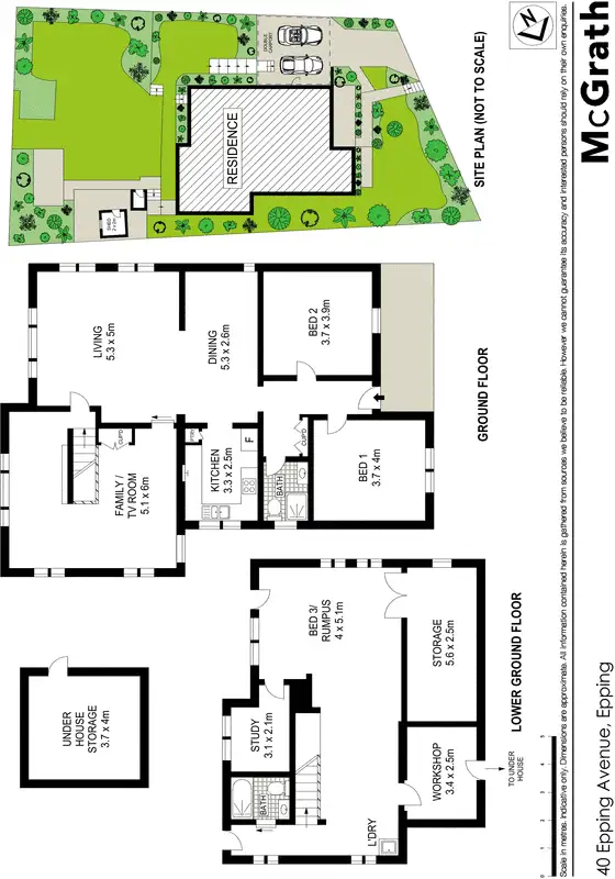 Floorplan of Homely house listing, 40 Epping Avenue, Eastwood NSW 2122