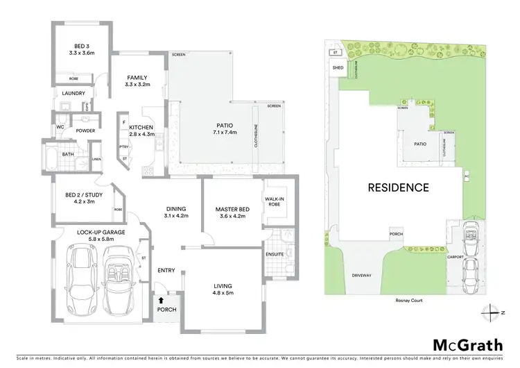 Floorplan of Homely house listing, 15 Rosnay Court, Banora Point NSW 2486