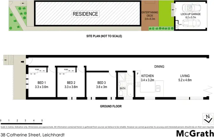 Floorplan of Homely house listing, 38 Catherine Street, Leichhardt NSW 2040