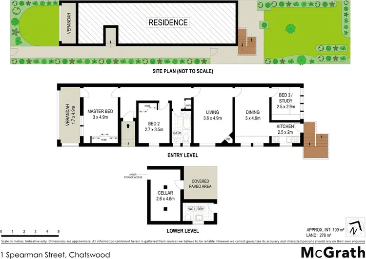 Floorplan of Homely house listing, 1 Spearman Street, Chatswood NSW 2067