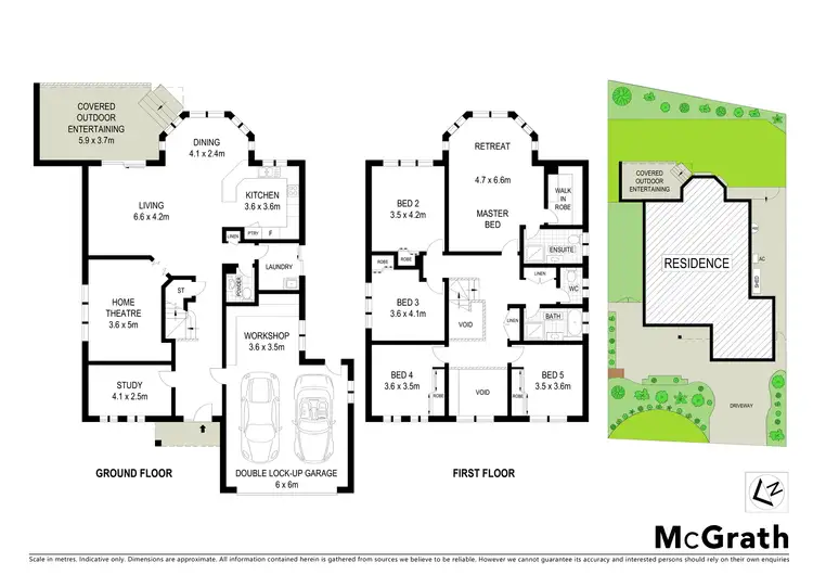 Floorplan of Homely house listing, 5 Dore Place, Mount Annan NSW 2567