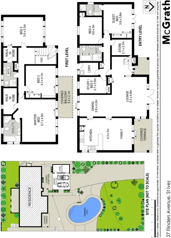 Floorplan of Homely house listing, 27 Flinders Avenue, St Ives NSW 2075