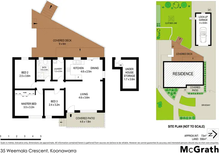 Floorplan of Homely house listing, 35 Weemala Crescent, Koonawarra NSW 2530