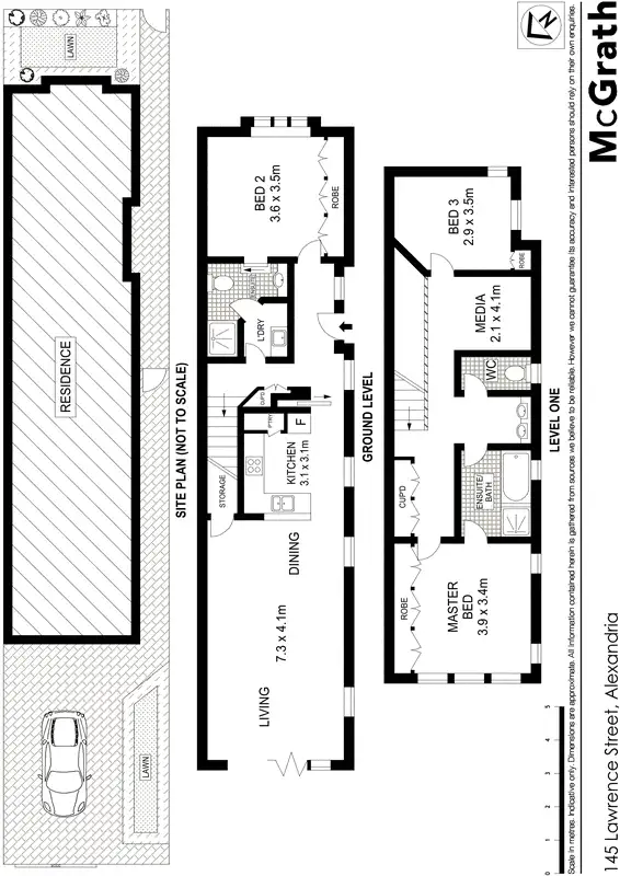Floorplan of Homely house listing, 145 Lawrence Street, Alexandria NSW 2015