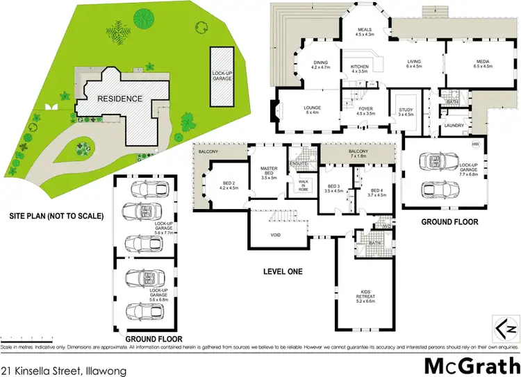 Floorplan of Homely house listing, 21 Kinsella Street, Illawong NSW 2234
