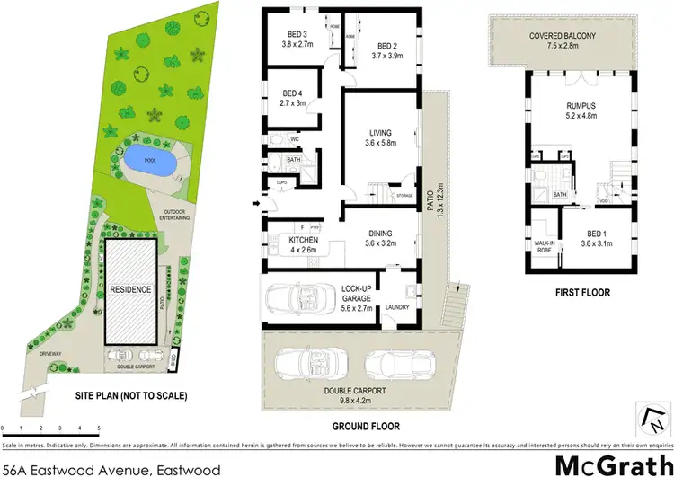 Floorplan of Homely house listing, 56A Eastwood Avenue, Eastwood NSW 2122