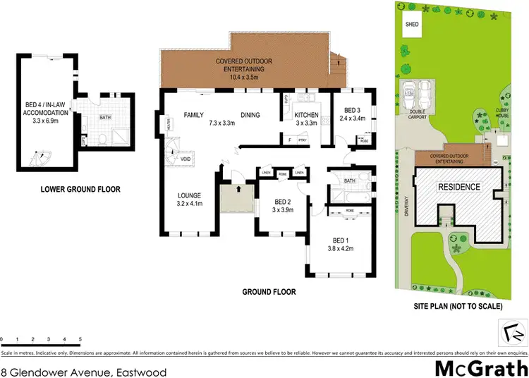 Floorplan of Homely house listing, 8 Glendower Avenue, Eastwood NSW 2122