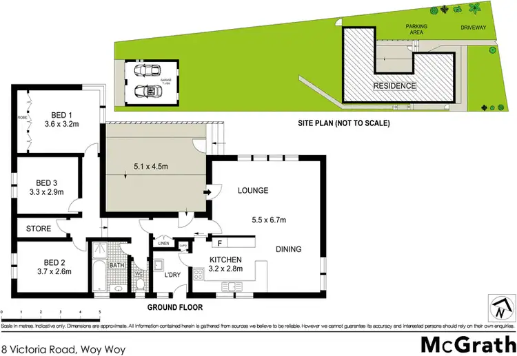Floorplan of Homely house listing, 8 Victoria Road, Woy Woy NSW 2256