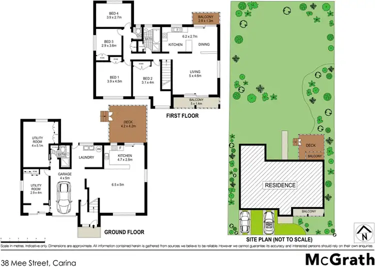Floorplan of Homely house listing, 38 Mee Street, Carina QLD 4152