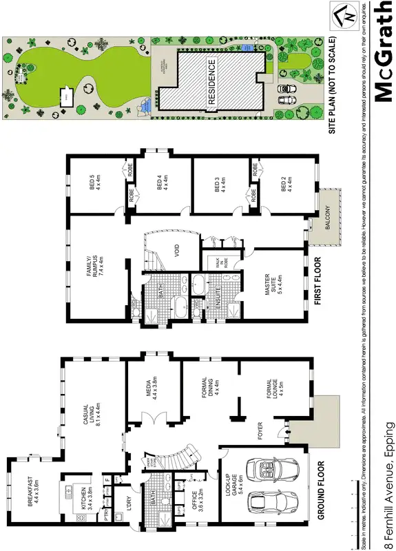 Floorplan of Homely house listing, 8 Fernhill Avenue, Epping NSW 2121