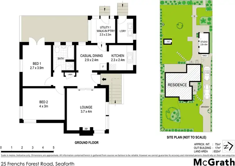 Floorplan of Homely house listing, 25 Frenchs Forest Road, Seaforth NSW 2092