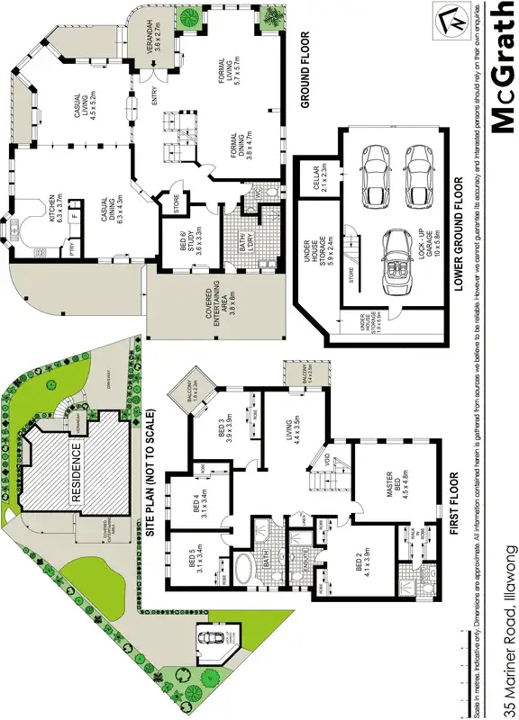 Floorplan of Homely house listing, 35 Mariner Road, Illawong NSW 2234