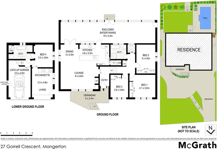 Floorplan of Homely house listing, 27 Gorrell Crescent, Mangerton NSW 2500