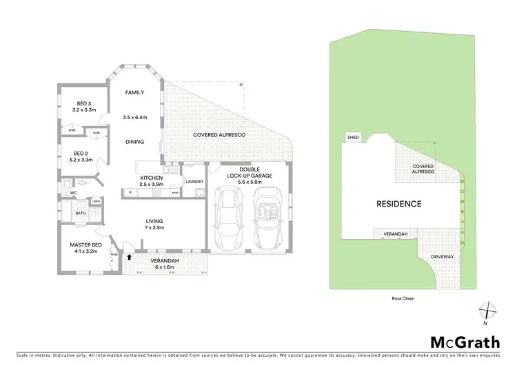 Floorplan of Homely house listing, 10 Rosa Close, Cameron Park NSW 2285