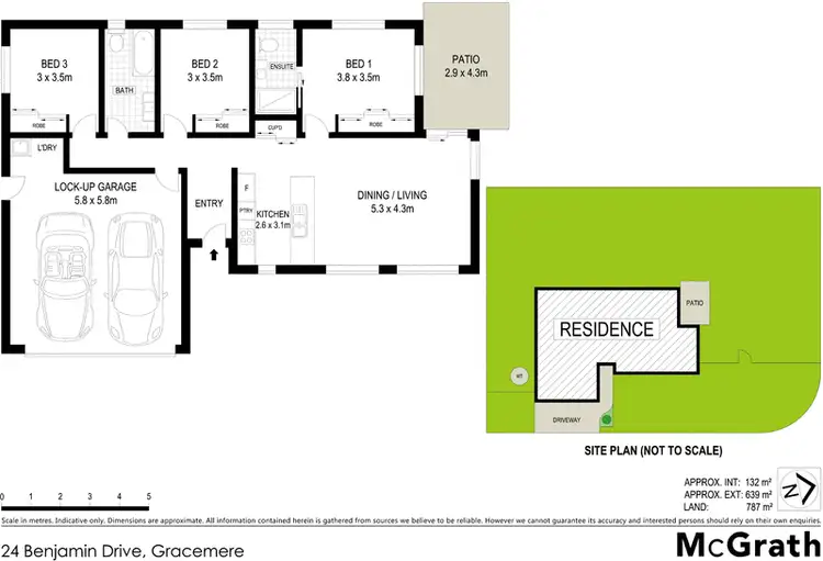 Floorplan of Homely house listing, 24 Benjamin Drive, Gracemere QLD 4702