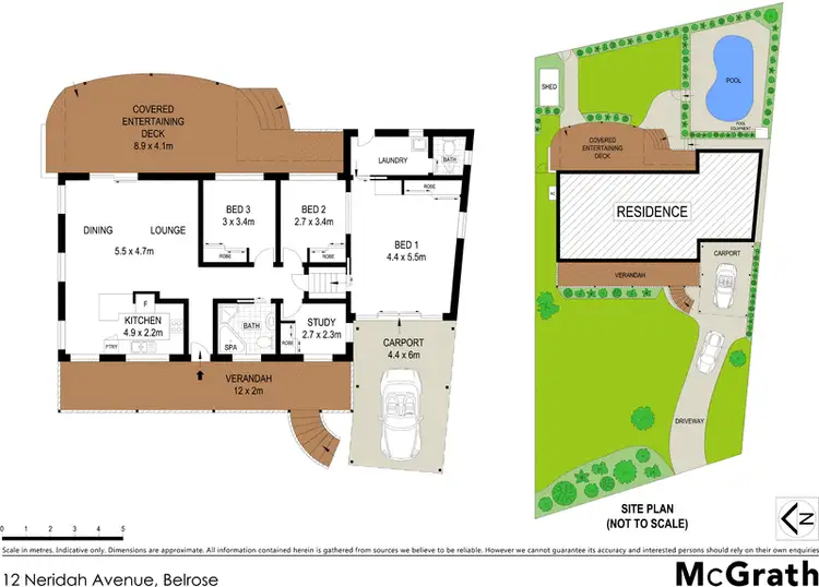 Floorplan of Homely house listing, 12 Neridah Avenue, Belrose NSW 2085