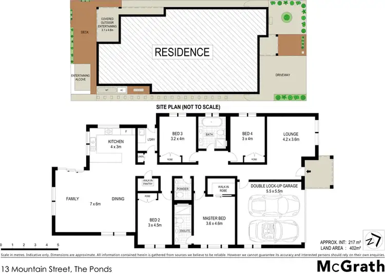 Floorplan of Homely house listing, 13 Mountain Street, The Ponds NSW 2769