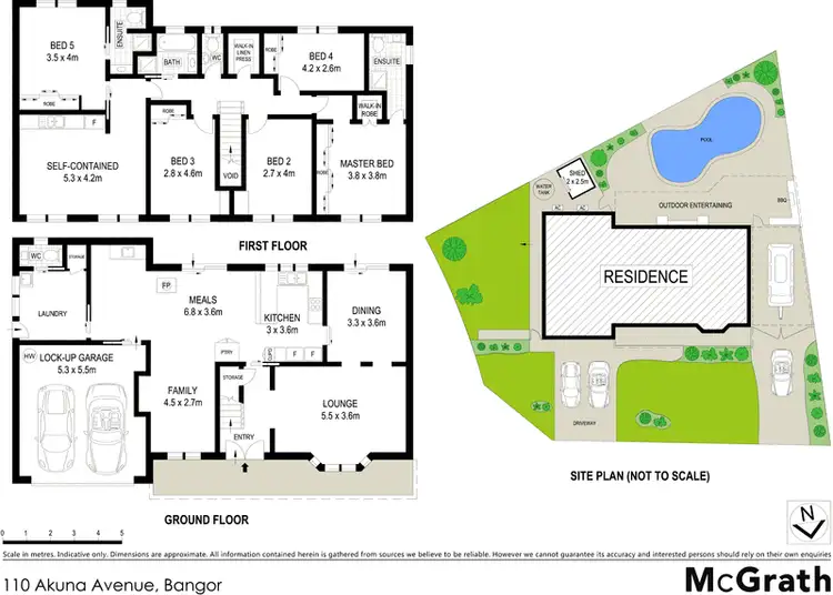 Floorplan of Homely house listing, 110 Akuna Avenue, Bangor NSW 2234