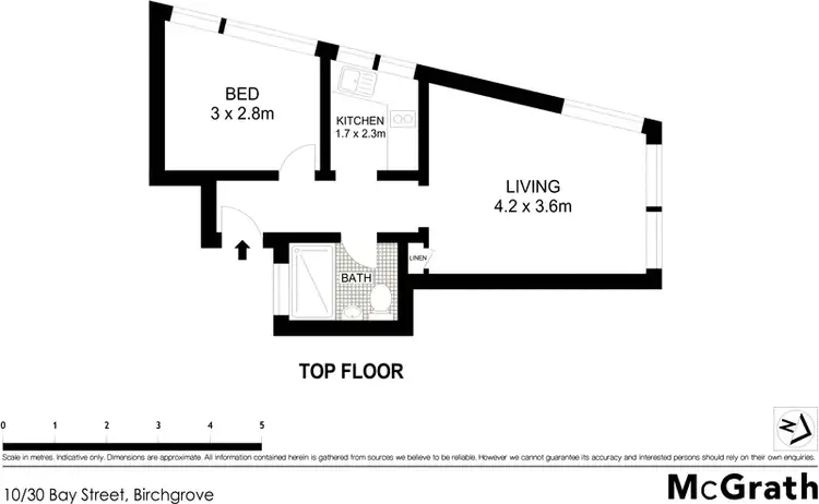 Floorplan of Homely apartment listing, 10/30 Bay Street, Birchgrove NSW 2041