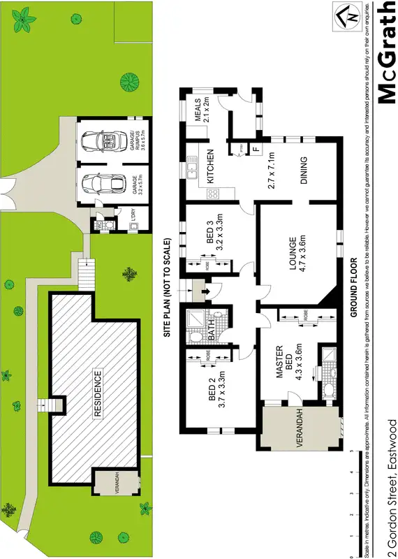 Floorplan of Homely house listing, 2 Gordon Street, Eastwood NSW 2122
