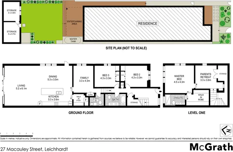 Floorplan of Homely house listing, 27 Macauley Street, Leichhardt NSW 2040