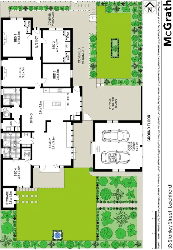Floorplan of Homely house listing, 33 Stanley Street, Leichhardt NSW 2040